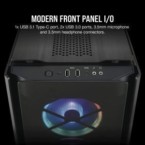 Corsair CC-9011139-WW 500D Obsidian Series 500D RGB SE Premium Mid-Tower Case with 1 yr warranty