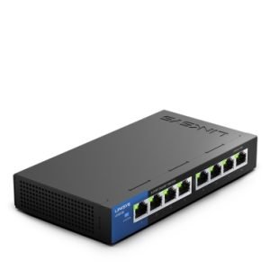 Linksys LGS108-AP 8-Port Desktop Gigabit Switch