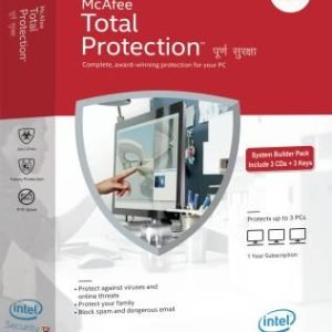 Mcafee Total Protection 3 User 1 Year Warranty