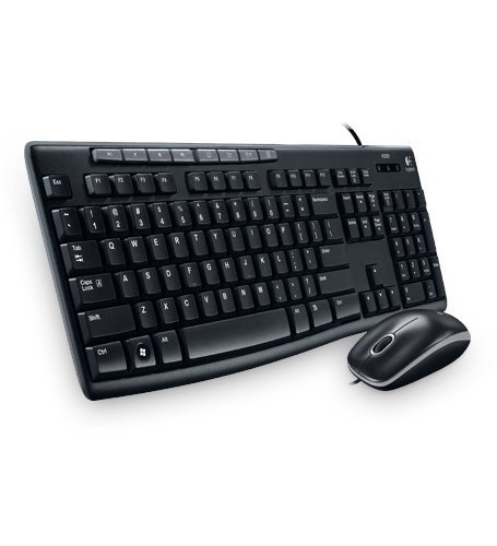 Logitech® KEYBOARD MK200 Wired Multimedia Combo 1