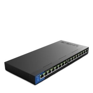 Linksys LGS116P-AP 16-Port Desktop Gigabit PoE Switch