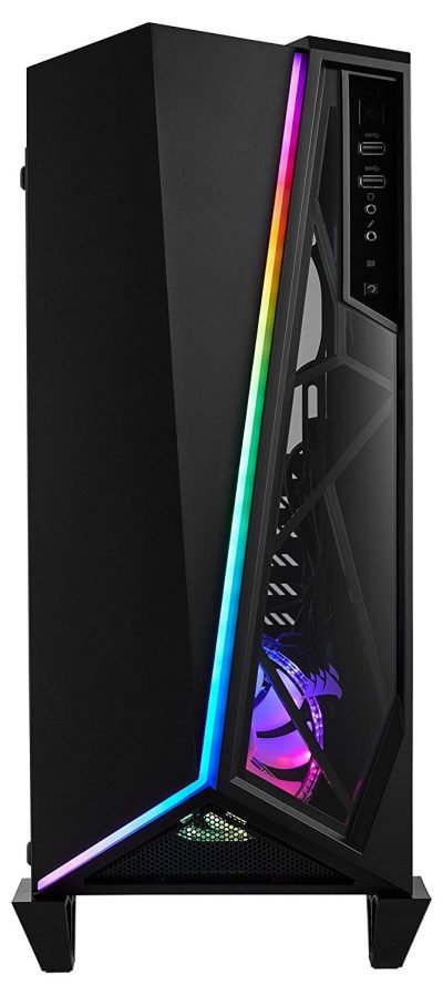 Corsair CC-9011140-WW SPEC-OMEGA Carbide Series SPEC-OMEGA RGB Mid-Tower Tempered Glass Gaming Case — Black  with 1yr warranty