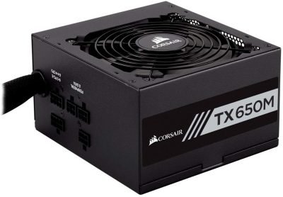 corsair CP-9020132-UK TX650M 650 Watt 80 Plus® Gold Certified PSU  with 1 yr warranty