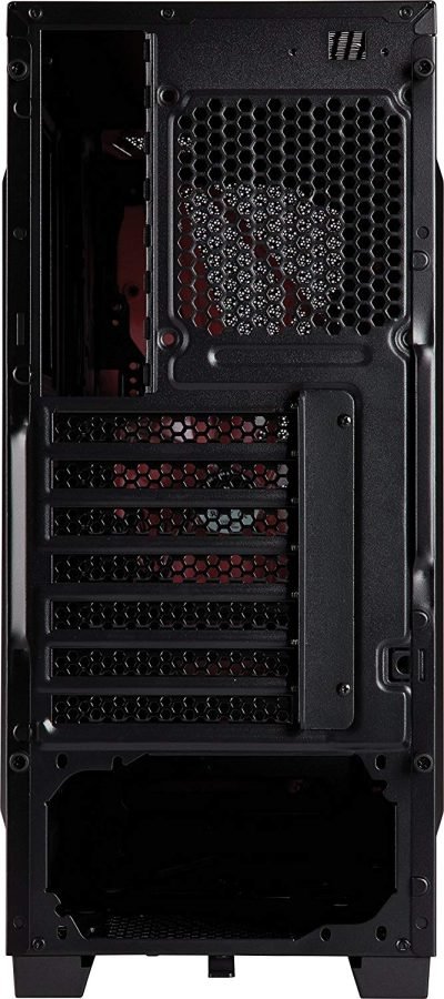 Corsair CC-9011107-WW Carbide Series™ SPEC-04 Mid-Tower Gaming Case — Black/Red  with 1 yr warranty