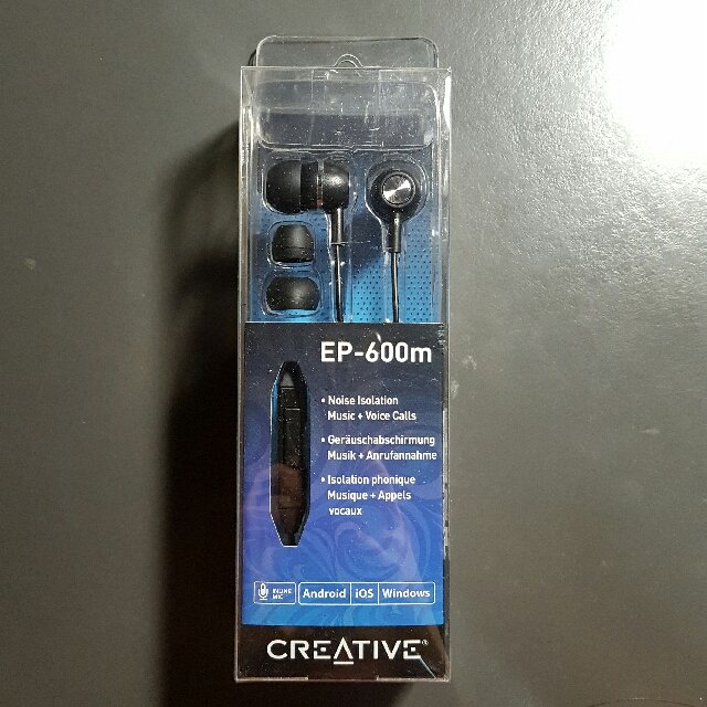 Creative HEADSET EP600M  with 1 yr warranty