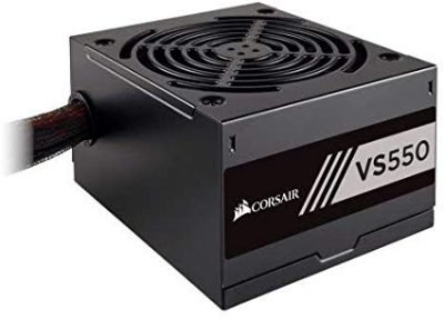 Corsair CP-9020171-UK VS550 550 Watt 80 PLUS® White Certified PSU with 1 yr warranty