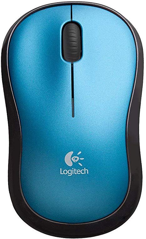 Logitech® M185 (Swift Gray, Blue, Red) Wireless Mouse