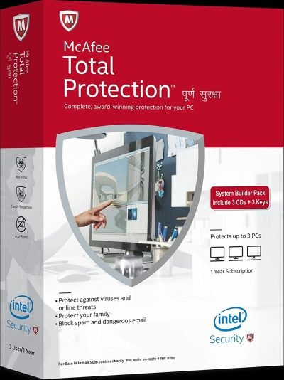 Mcafee Antivurus 3 user