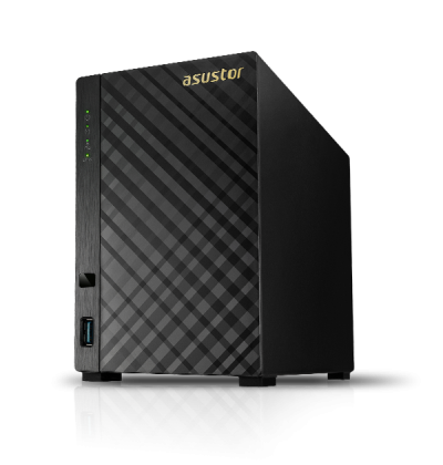 Asustor AS1002T v2, Marvell Armada 1.6GHz Dual-Core, Personal Cloud (2 Bay Diskless NAS)