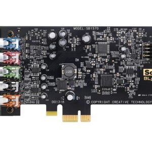 Creative  SOUND BLASTER AUDIGY Fx (5.1 PCIe Sound Card with SBX Pro Studio) with 1 yr