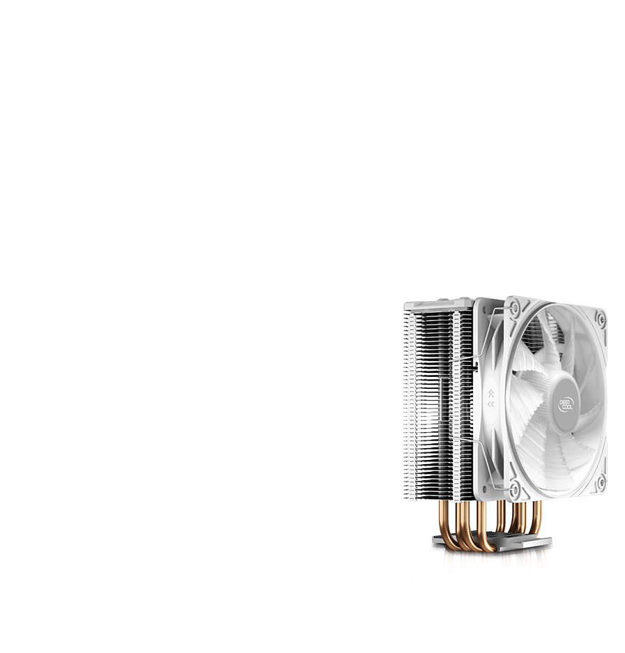 Deepcool Gammaxx Gte V2 White Dp-mch4-gmx-gte-v2wh Cpu Air Cooler