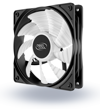 Deepcool Rf120w White Led Case Fan