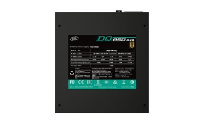 Deepcool 850w 80 Plus Gold Certified Fully Modular Power Supply