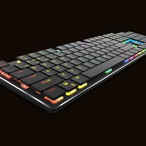 Meetion Ultra-thin Mechanical Keyboard Mk80 With 1yr Warranty
