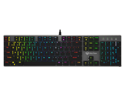Meetion Ultra-thin Mechanical Keyboard Mk80 With 1yr Warranty