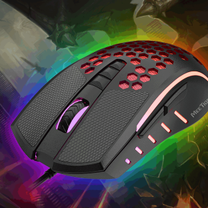 Meetion Lightweight Honeycomb Gaming Mouse Gm015 With 1yr Warranty