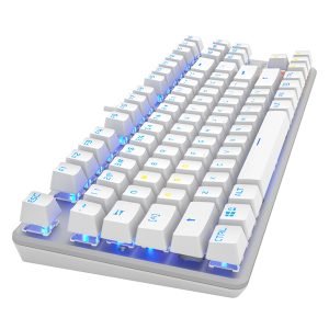 Viewsonic Ku520 87 Key Alloy Mechanical Keyboard Lighting Blue Switch