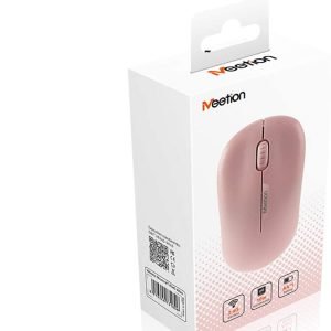 Meetion R545 Wireless Mouse In pink Color With 1yr Warranty