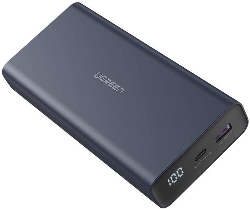 Ugreen 20000mah Quick Charging Power Bankdigital Display-70511