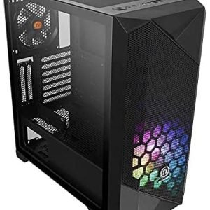 Thermaltake Commander G33 Tg Argb Mid-tower Case Ca-1p3-00m1wn-00 (m)