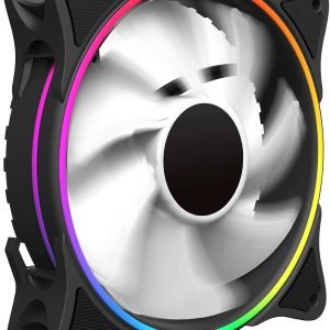 Gamemax Fn-12rainbow-n Gaming Pc Case Fan 120mm
