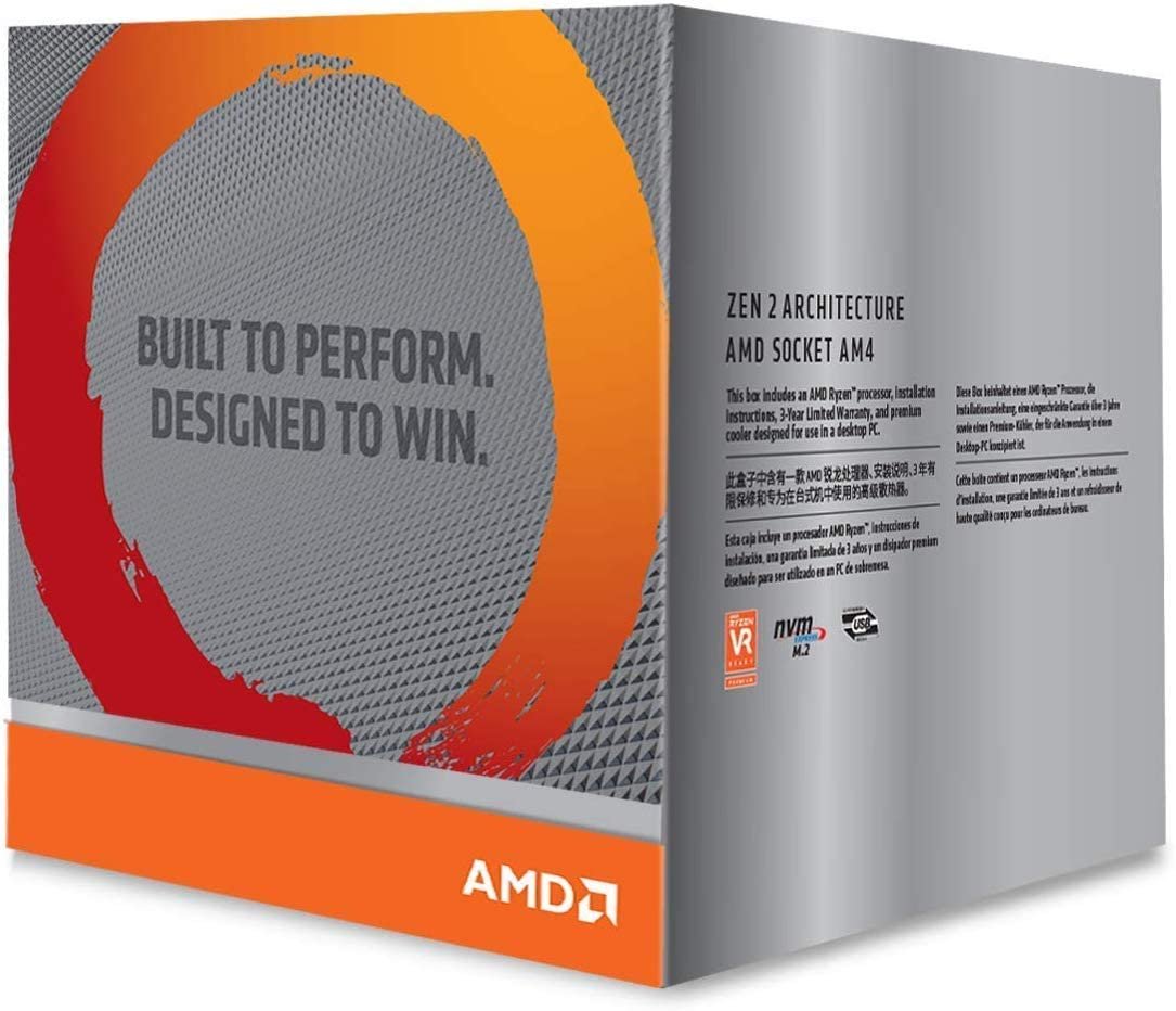 Amd Ryzen 9 3900x (with Out Box/cooler) Open Tray 12core 24 Thread
