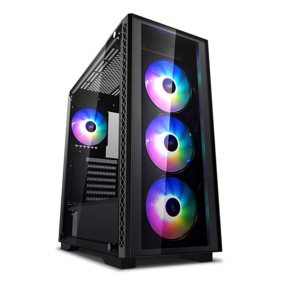 Deepcool Matrexx 50 Add Rgb 4f Mid Tower Computer Case Dual Tempered