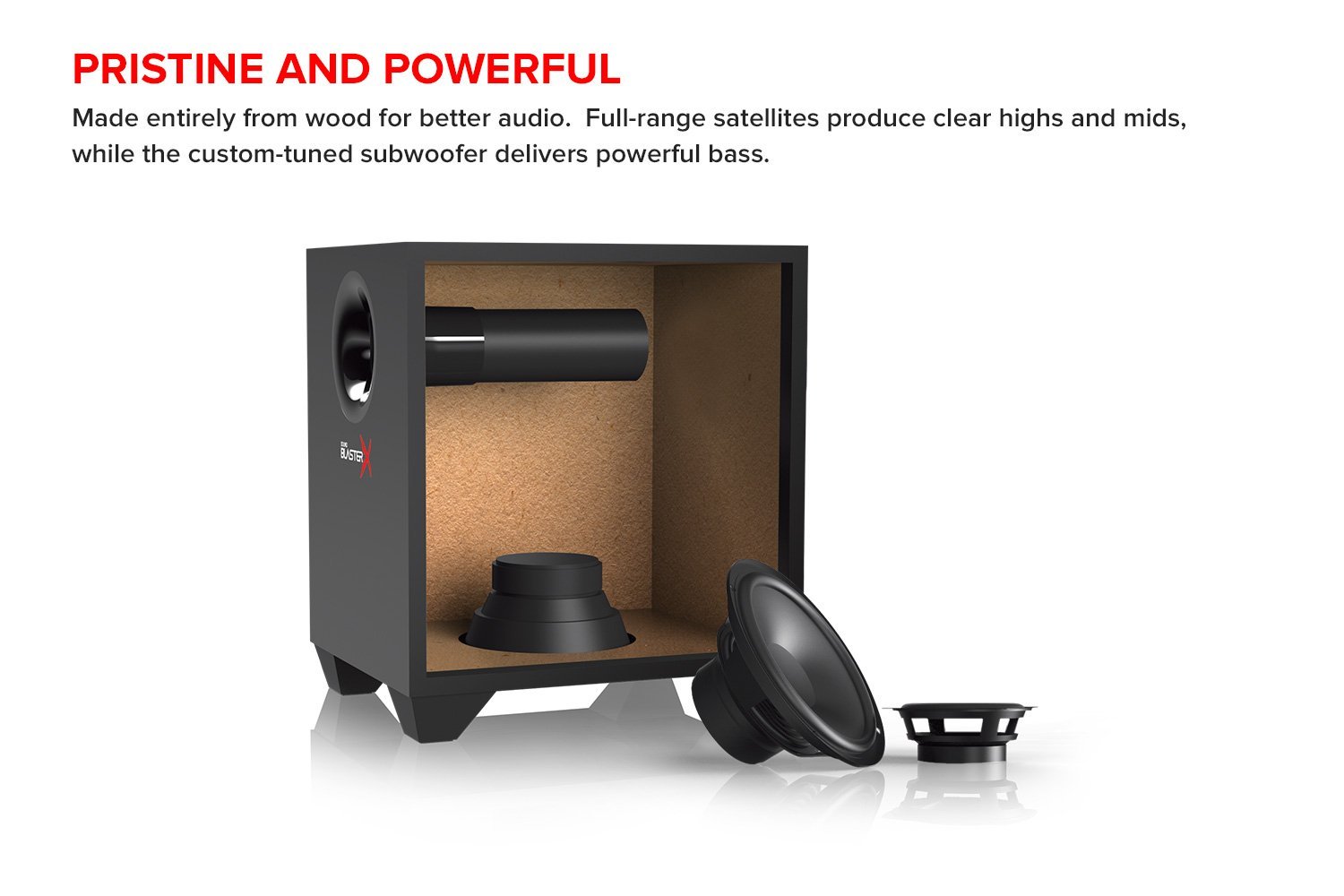 Creative Sound Blasterx Kratos S3 2.1 Gaming Speakers