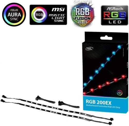 Deepcool Rgb Led Strip, Sync Controlled Via 12v Rgb