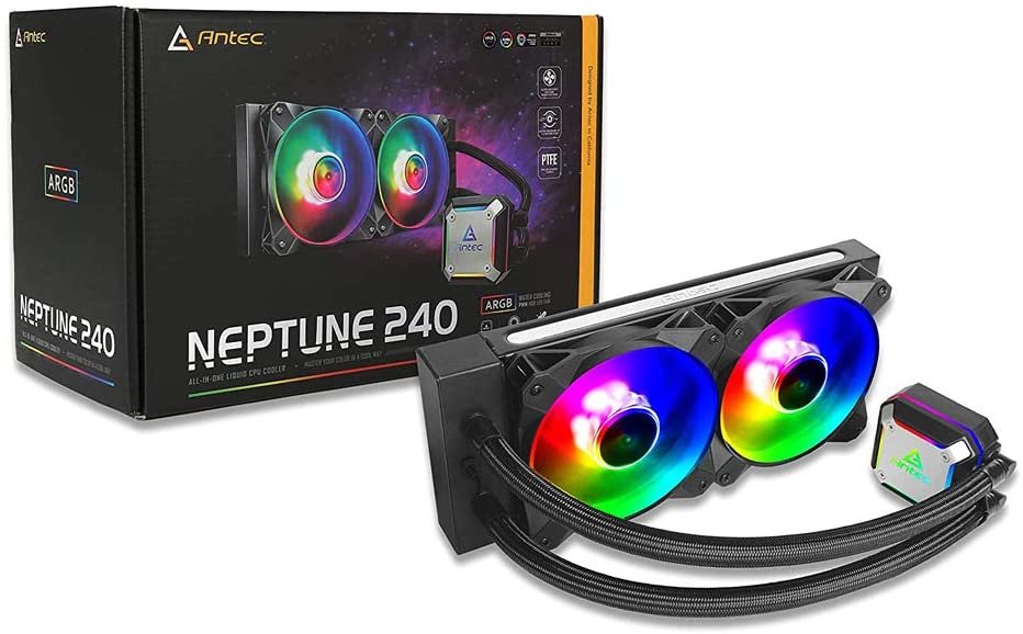 Antec Cpu Liquid Cooling Neptune 240 Argb Liquid Cpu Cooler