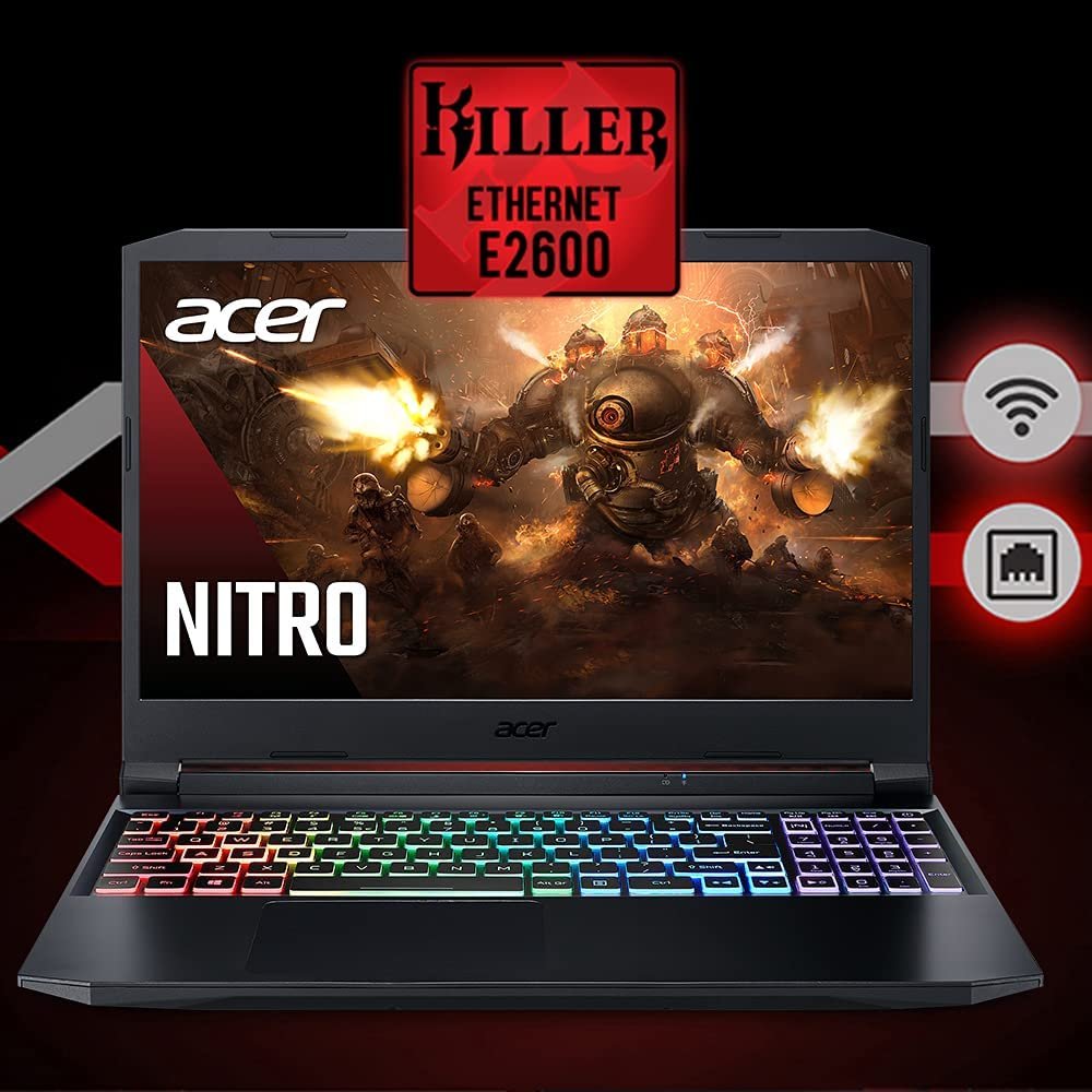 Acer Nitro 5 2021 an515-45 Gaming Laptop / R 7 5800h / Rtx 3070/8gb Graphics