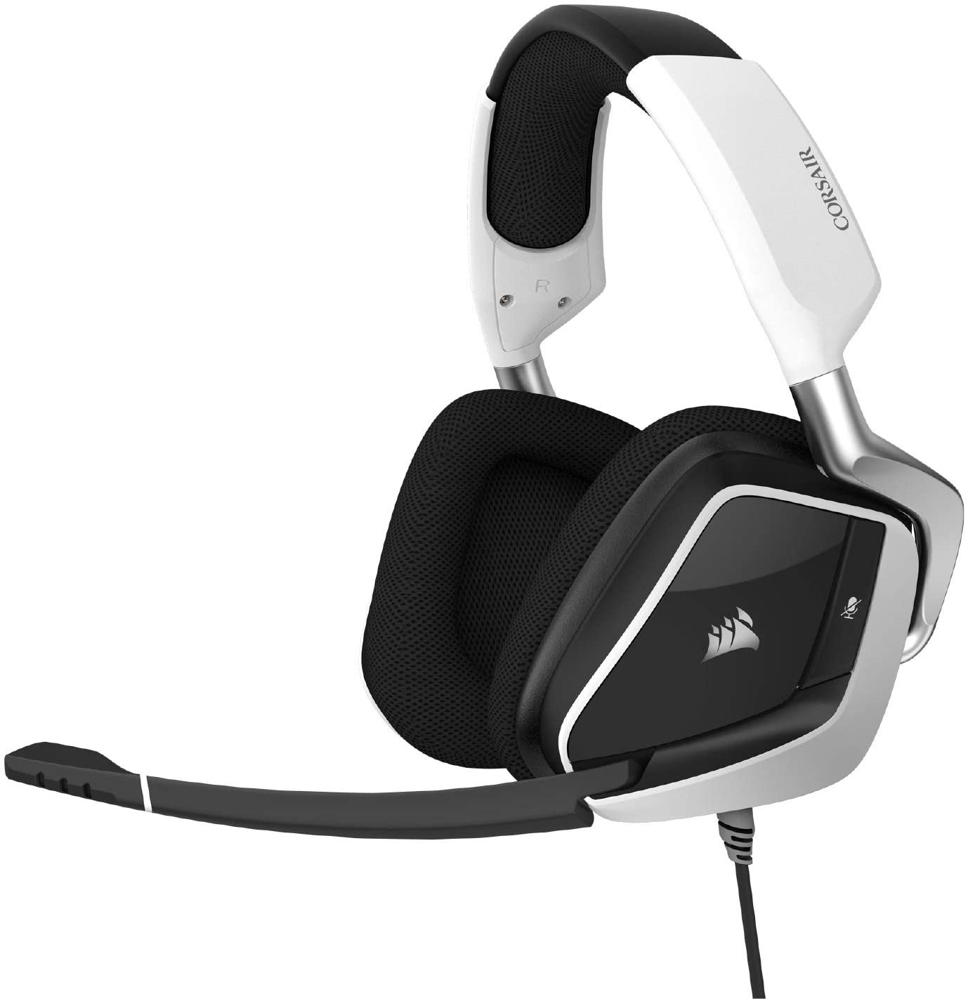 Corsair Void Rgb Elite Usb Gaming Headset,7.1 Surround Sound White
