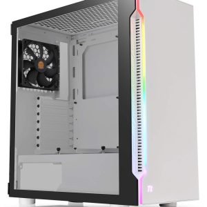 Thermaltake Gaming Case H200 Tg Snow Rgb Ca-1m3-00m6wn-00