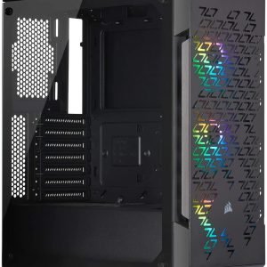 Corsair Icue 220t Rgb Airflow Mid-tower Smart Case/casing Black