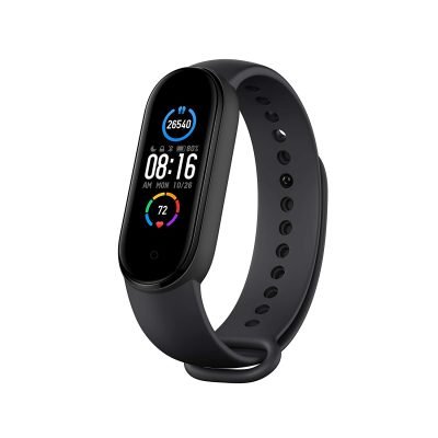 Mi Smart Band 5 Fitness Band, 1.1-inch Amoled Color Display, Magnetic