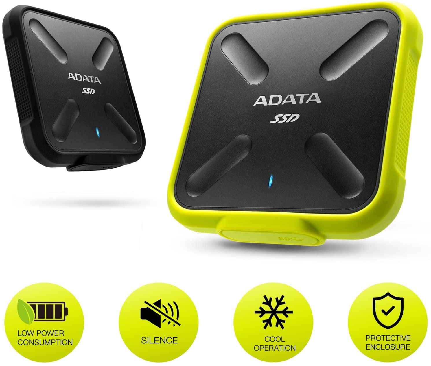 Adata Sd700 External Ssd 1tb With 1yr Wrnty