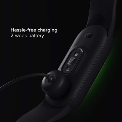 Mi Smart Band 5 Fitness Band, 1.1-inch Amoled Color Display, Magnetic