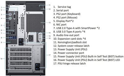 Dell Power Edge T40 Server 1tb*1 Hdd