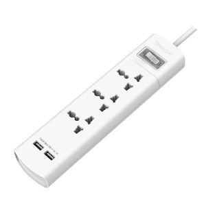 Huntkey Szm-307 Power Strip/socket 2usb 3power Socket 2year Wrnty.