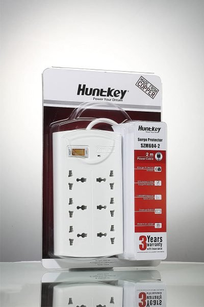 Huntkey Power Strip Szm-601 2m Power Extension Cords With 6 Socket