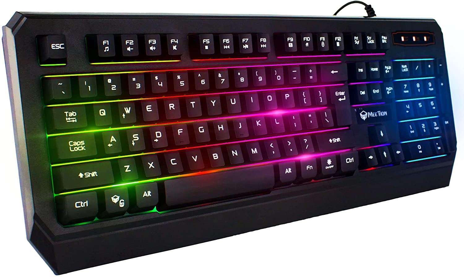 Meetion Waterproof Backlit Gaming Keyboard K9320 With 1yr Warranty