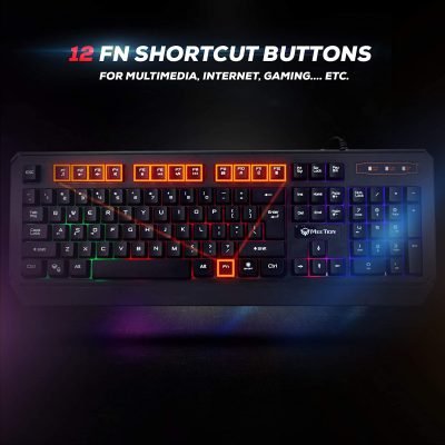 Meetion Waterproof Backlit Gaming Keyboard K9320 With 1yr Warranty