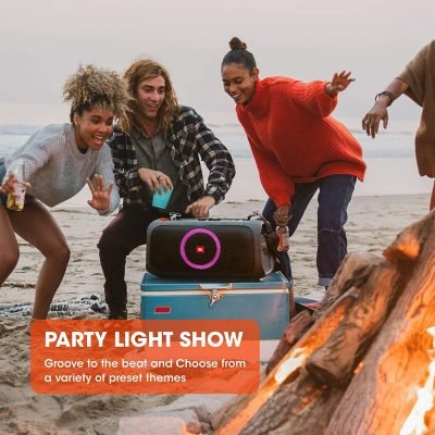 Jbl Partybox On-the-go Portable Karaoke Party Speaker, Wireless Mike