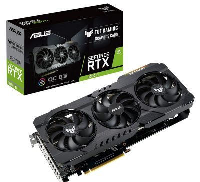 Asus TUF Gaming GeForce RTX 3060 Ti V2 OC – 8GB GDDR6 Graphics Card