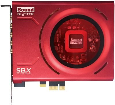 Sound Blaster Z Pcie Gaming Sound Card With High Performance Amp/beam
