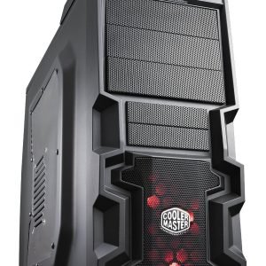 Cooler Master K380 - Atx Case With 400w Psu, Window Panel, Mesh Front