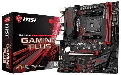 Msi Gaming Motherboards B450m Gaming Plus With 1yr Wrnty