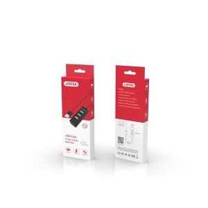 Unitek Y-2140 4 Ports Usb 2.0 Hub (80cm Cable)