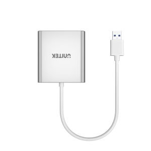 Unitek Y-9313d Usb 3.0 3-port Memory Card Reader - Type-c Adaptor