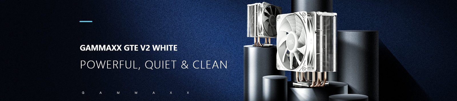 Deepcool Gammaxx Gte V2 White Dp-mch4-gmx-gte-v2wh Cpu Air Cooler